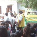 Distribution of bags etc._ in school at Bhopal – 3